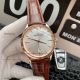 Perfect Replica Jaeger LeCoultre Master White Face Rose Gold Case Brown Leather 40mm Watch (2)_th.jpg